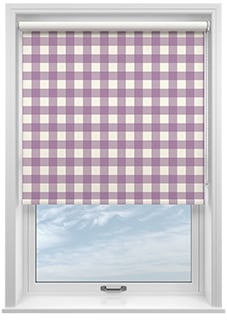 Gingham, Dusting - Twist&Fit Roller Blind
